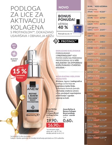 avon - Prelistajte katalog Avon, vrijedi od 01.10. do 31.10. - page: 7