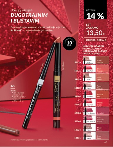 avon - Prelistajte katalog Avon, vrijedi od 01.12. do 31.12. - page: 45