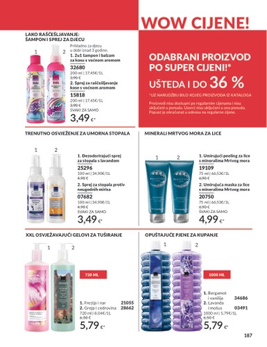 avon - Prelistajte katalog Avon, vrijedi od 01.01. do 31.01. - page: 187