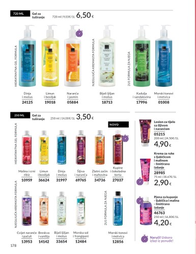 avon - Prelistajte katalog Avon, vrijedi od 01.01. do 31.01. - page: 178