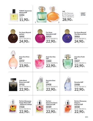 avon - Prelistajte katalog Avon, vrijedi od 01.01. do 31.01. - page: 103