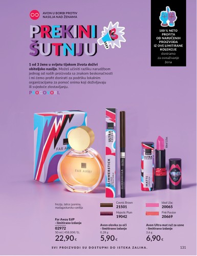 avon - Prelistajte katalog Avon, vrijedi od 01.01. do 31.01. - page: 131