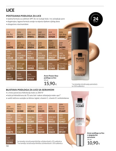 avon - Prelistajte katalog Avon, vrijedi od 01.01. do 31.01. - page: 50