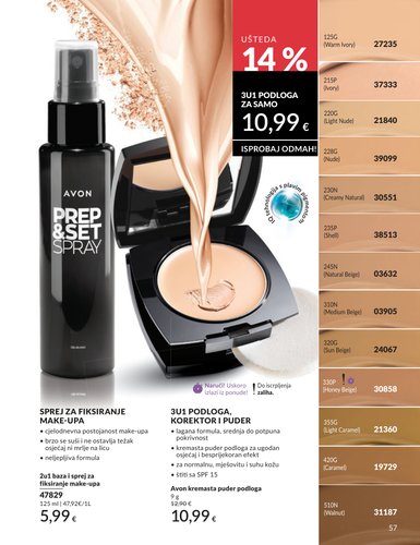 avon - Aktualni Avon katalog vrijedi od petka 01.05.2026 do nedjelje 31.05.2026 - page: 57