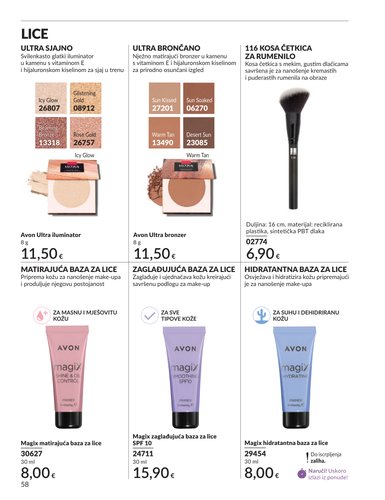 avon - Aktualni Avon katalog vrijedi od petka 01.05.2026 do nedjelje 31.05.2026 - page: 58