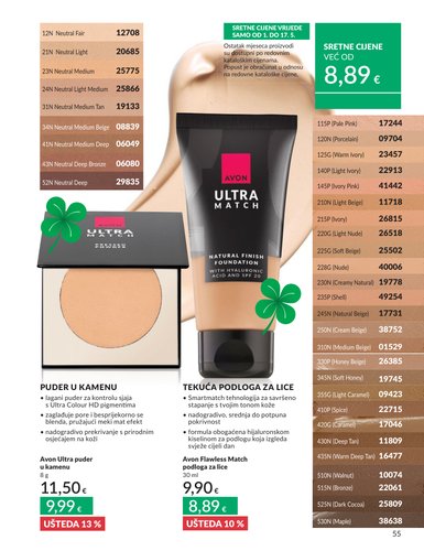 avon - Aktualni Avon katalog vrijedi od petka 01.05.2026 do nedjelje 31.05.2026 - page: 55