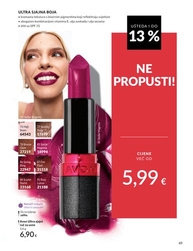 avon - Aktualni Avon katalog vrijedi od petka 01.05.2026 do nedjelje 31.05.2026 - page: 49