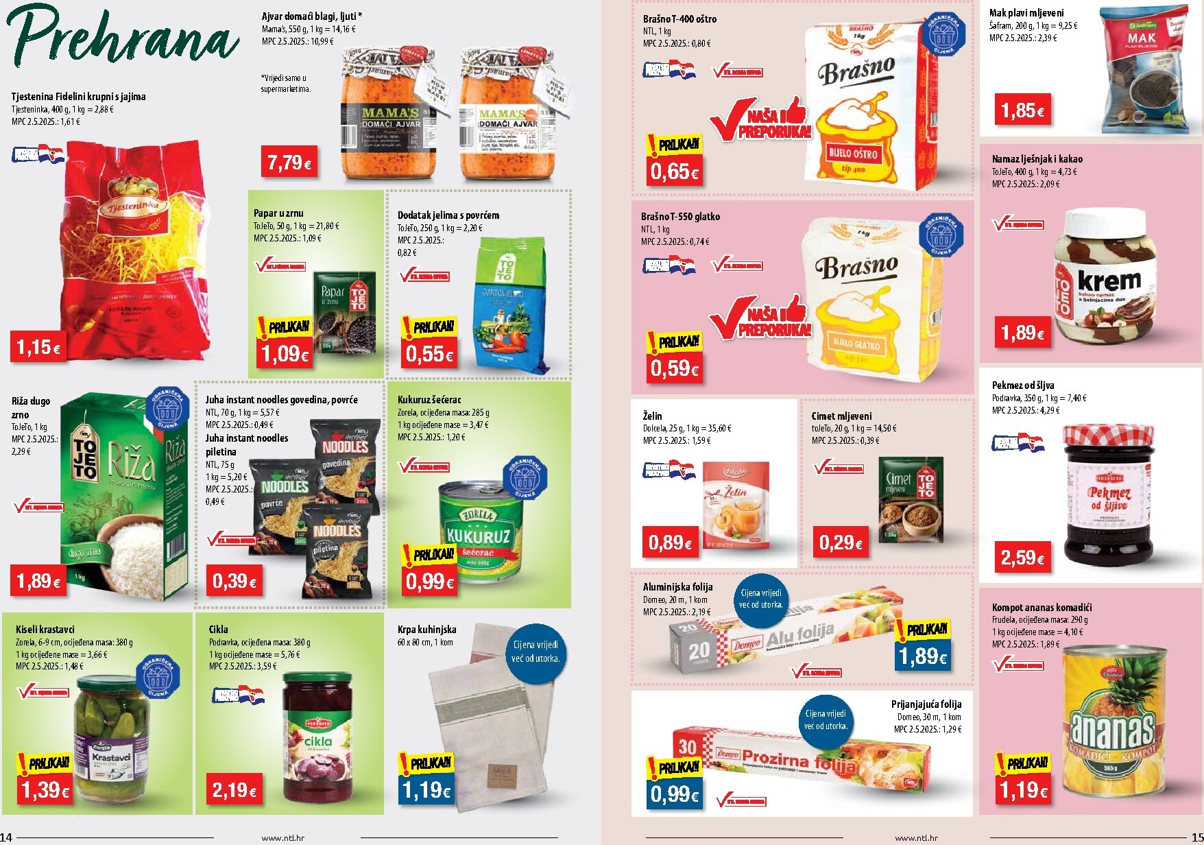 ntl - Aktualni katalog NTL - Sjever i Istok od srijede, 27.05.2026 do utorka, 02.06.2026 - page: 8