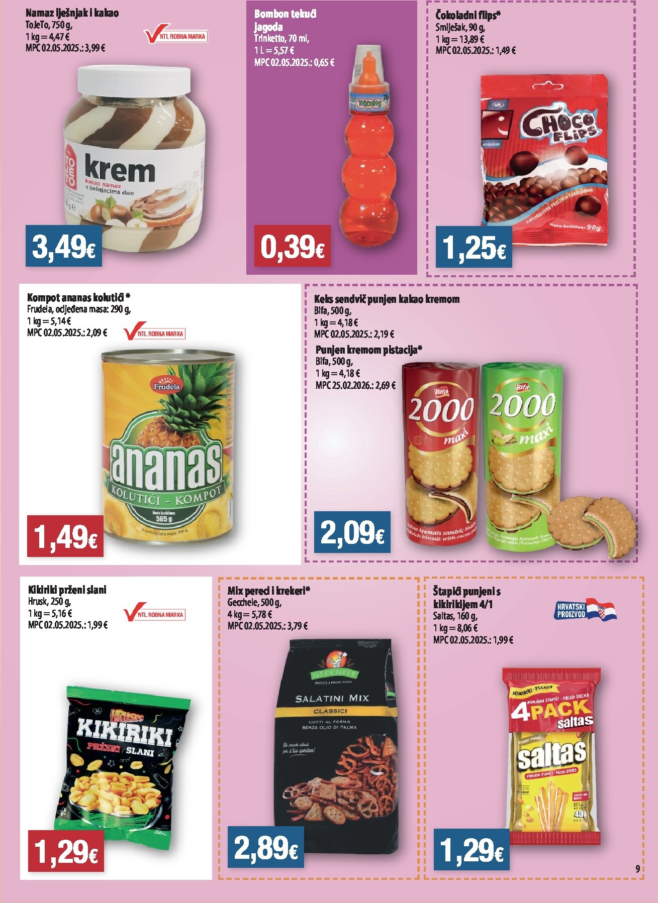 ntl - Aktualni katalog NTL - Maxi tjedna ponuda od srijede, 19.08.2026 do utorka, 25.08.2026 - page: 9