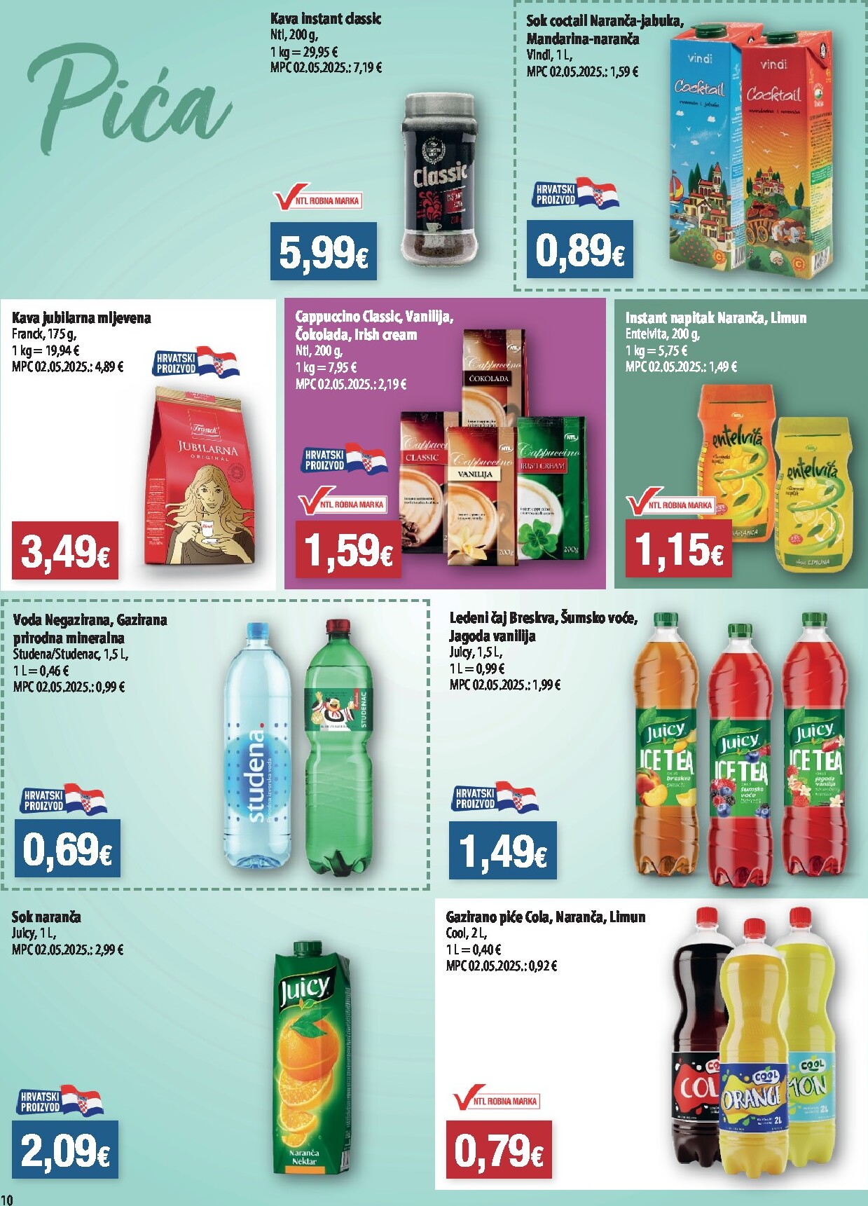 ntl - Aktualni katalog NTL - Maxi tjedna ponuda od srijede, 19.08.2026 do utorka, 25.08.2026 - page: 10