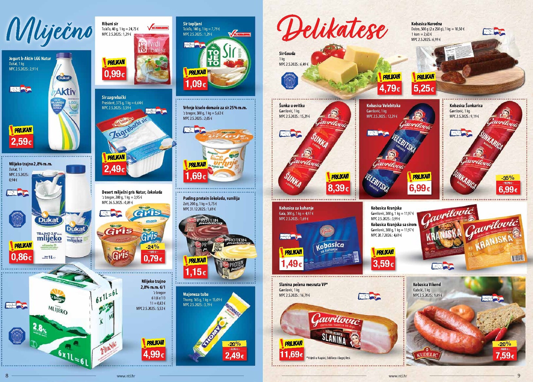 ntl - Aktualni katalog NTL - Sjever i Istok od srijede, 26.08.2026 do utorka, 01.09.2026 - page: 5