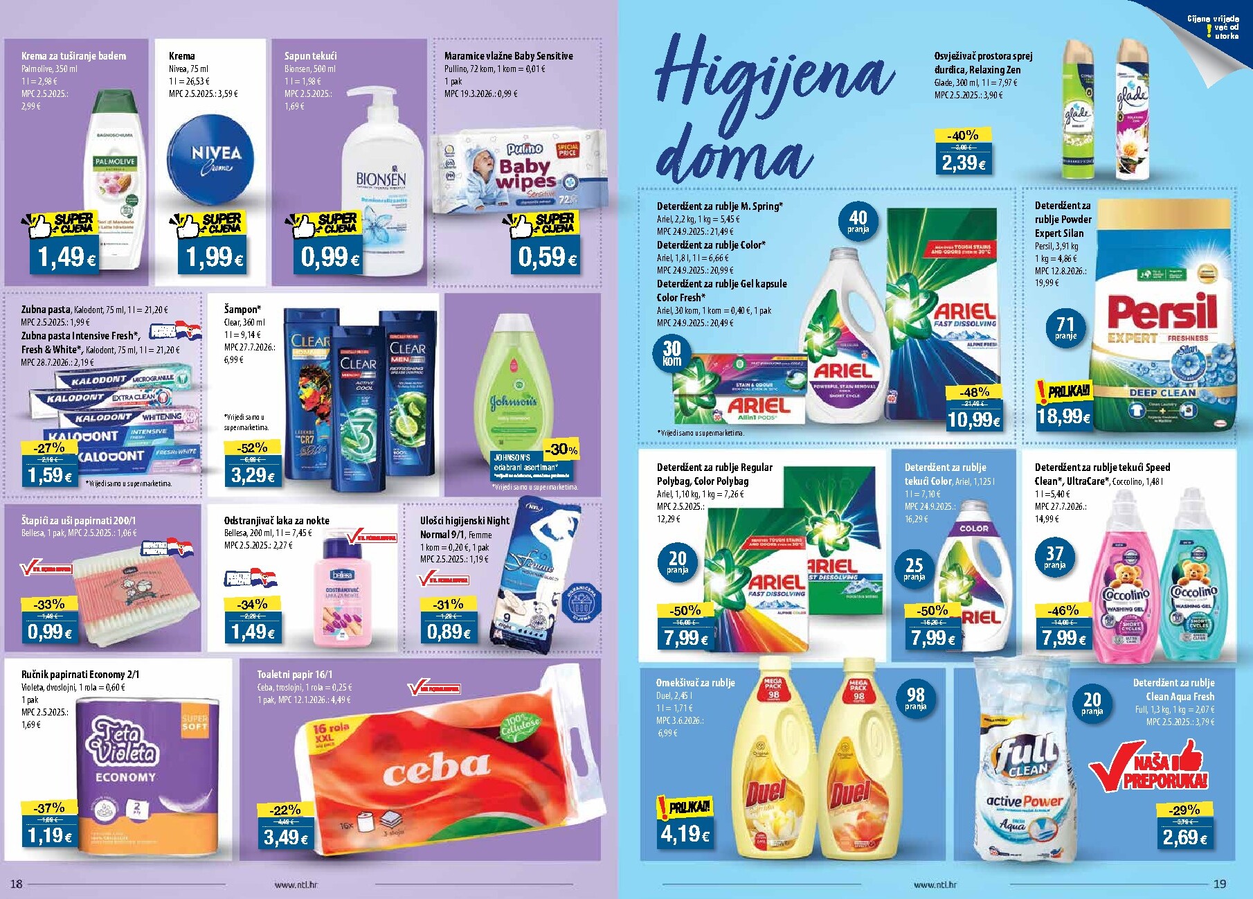 ntl - Aktualni katalog NTL - Sjever i Istok od srijede, 26.08.2026 do utorka, 01.09.2026 - page: 10