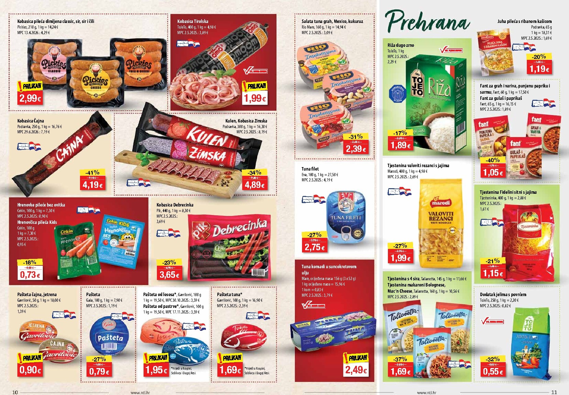 ntl - Aktualni katalog NTL - Sjever i Istok od srijede, 26.08.2026 do utorka, 01.09.2026 - page: 6