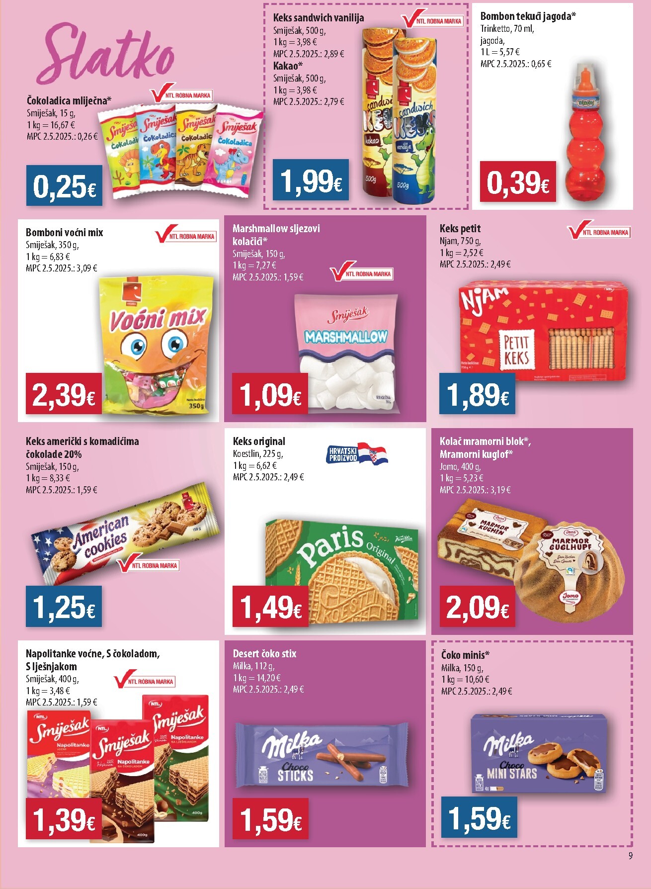 ntl - Aktualni katalog NTL - Maxi tjedna ponuda od srijede, 14.10.2026 do utorka, 20.10.2026 - page: 9