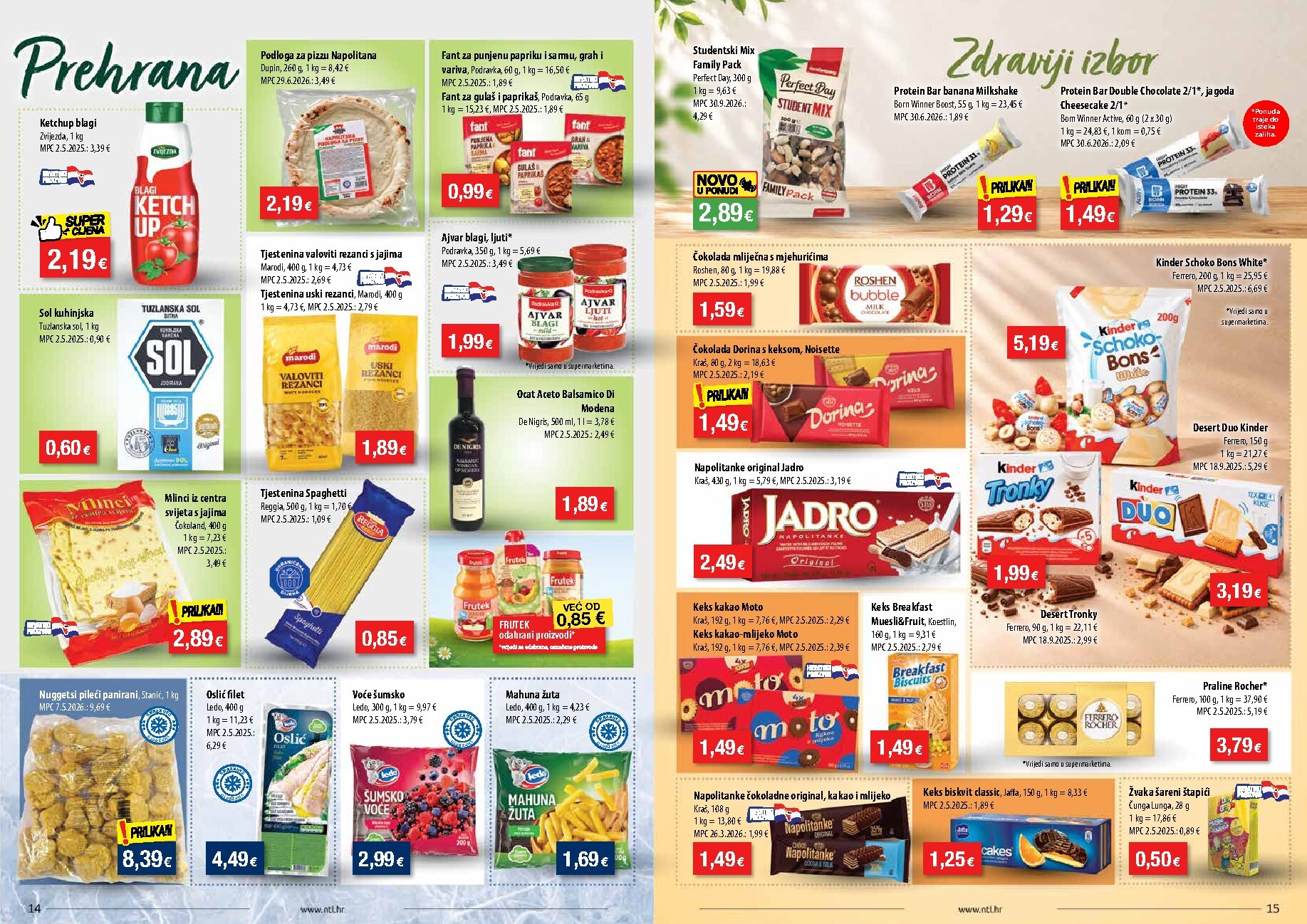 ntl - Aktualni katalog NTL - Sjever i Istok od srijede, 21.10.2026 do utorka, 27.10.2026 - page: 8
