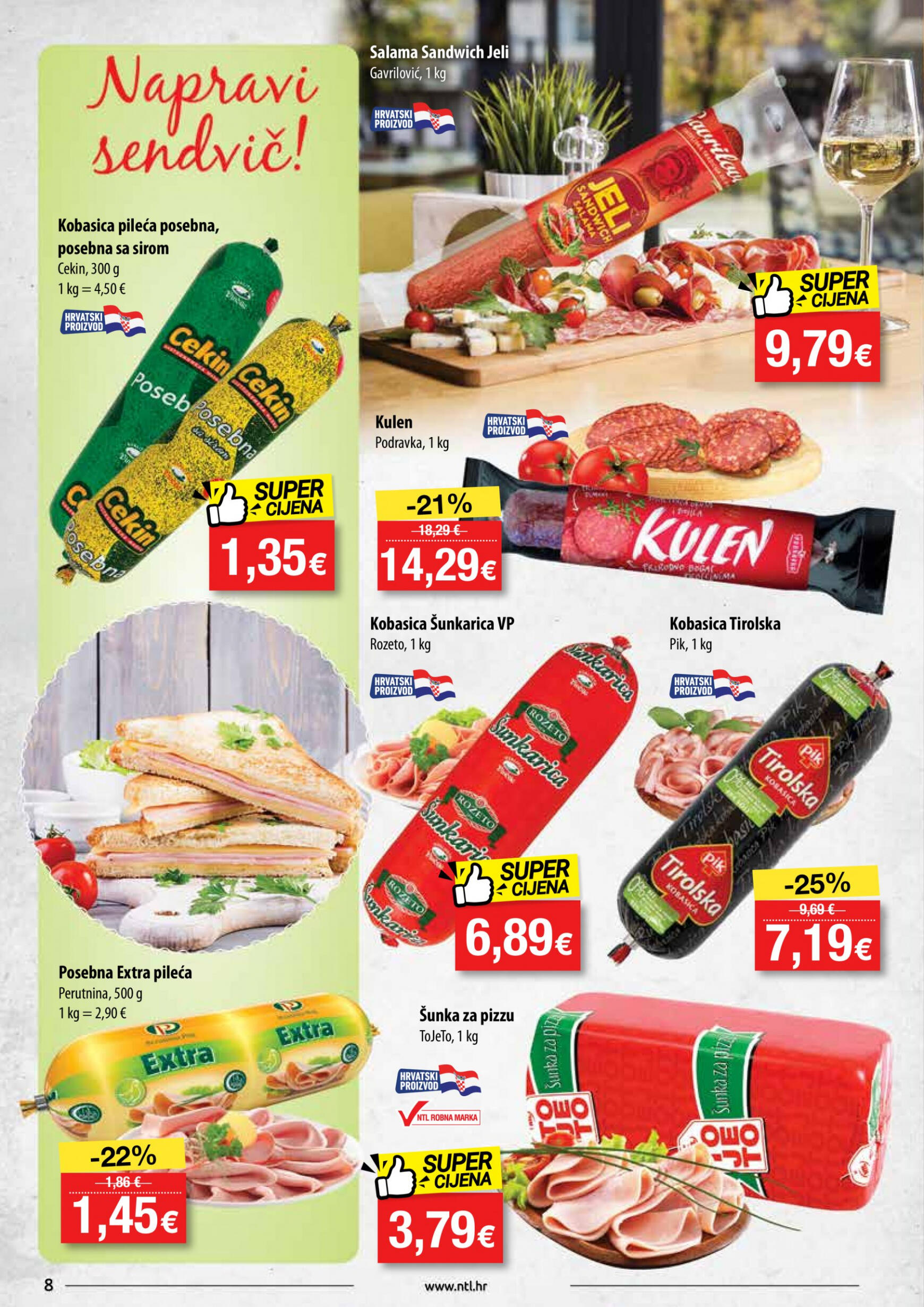 ntl - Novi katalog NTL - Supermarketi Soblinec, Krapina, Duga Resa 10.04. - 16.04. - page: 8