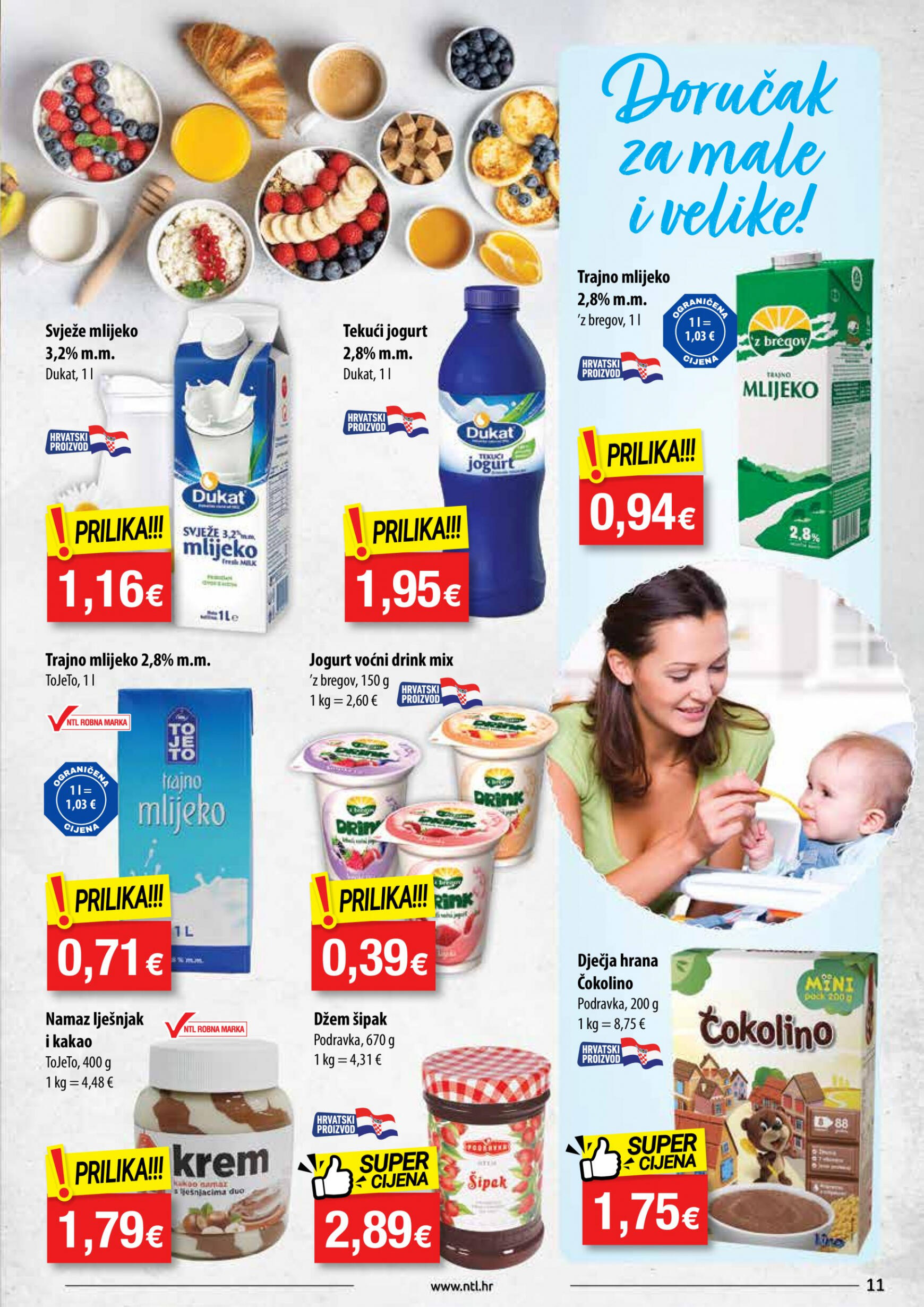 ntl - Novi katalog NTL - Supermarketi Soblinec, Krapina, Duga Resa 10.04. - 16.04. - page: 11