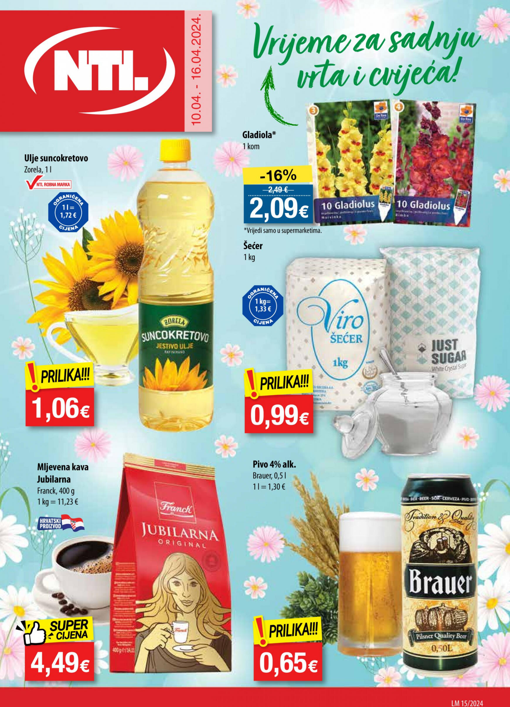 ntl - Novi katalog NTL - Supermarketi Soblinec, Krapina, Duga Resa 10.04. - 16.04. - page: 1