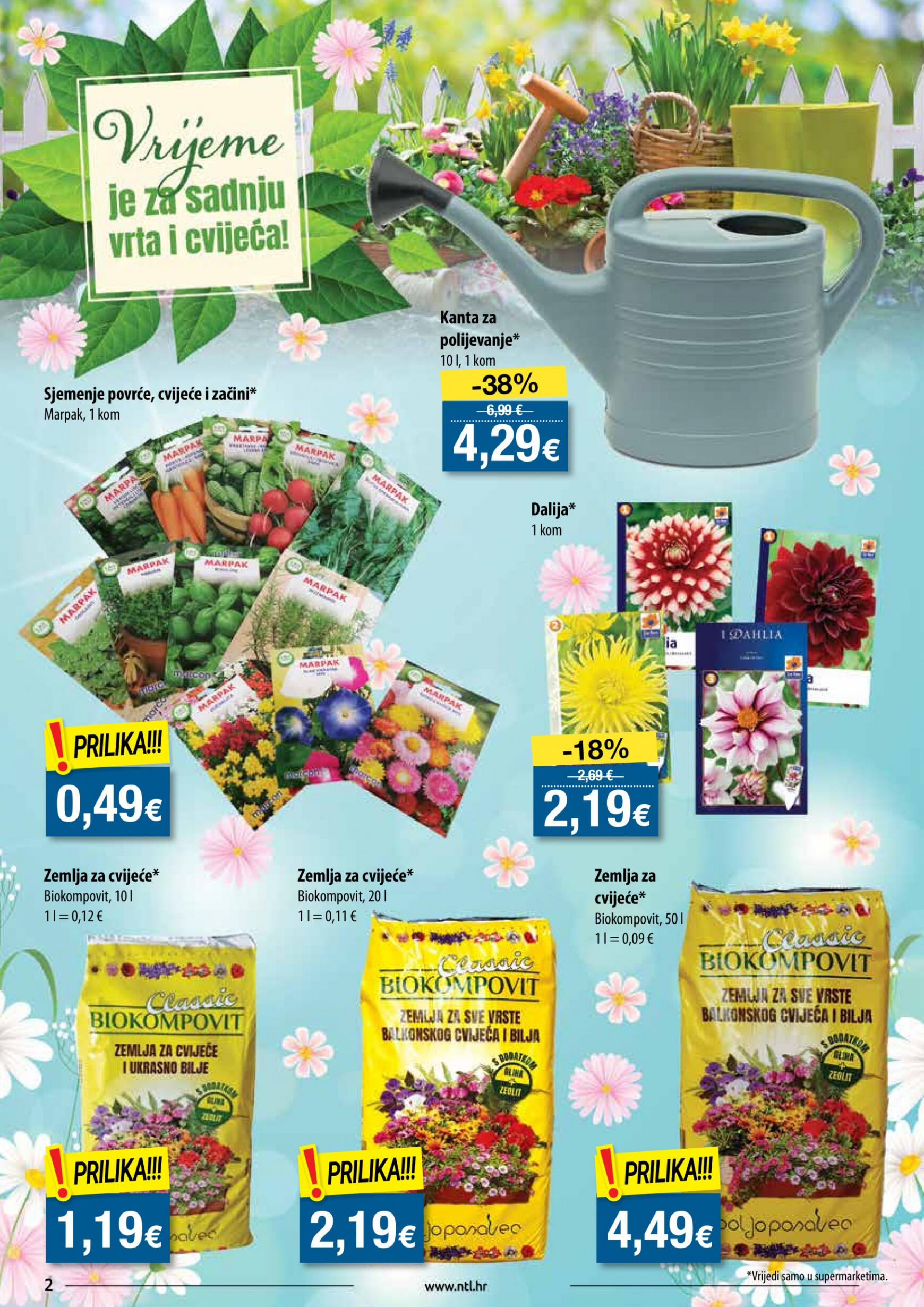 ntl - Novi katalog NTL - Supermarketi Soblinec, Krapina, Duga Resa 10.04. - 16.04. - page: 2