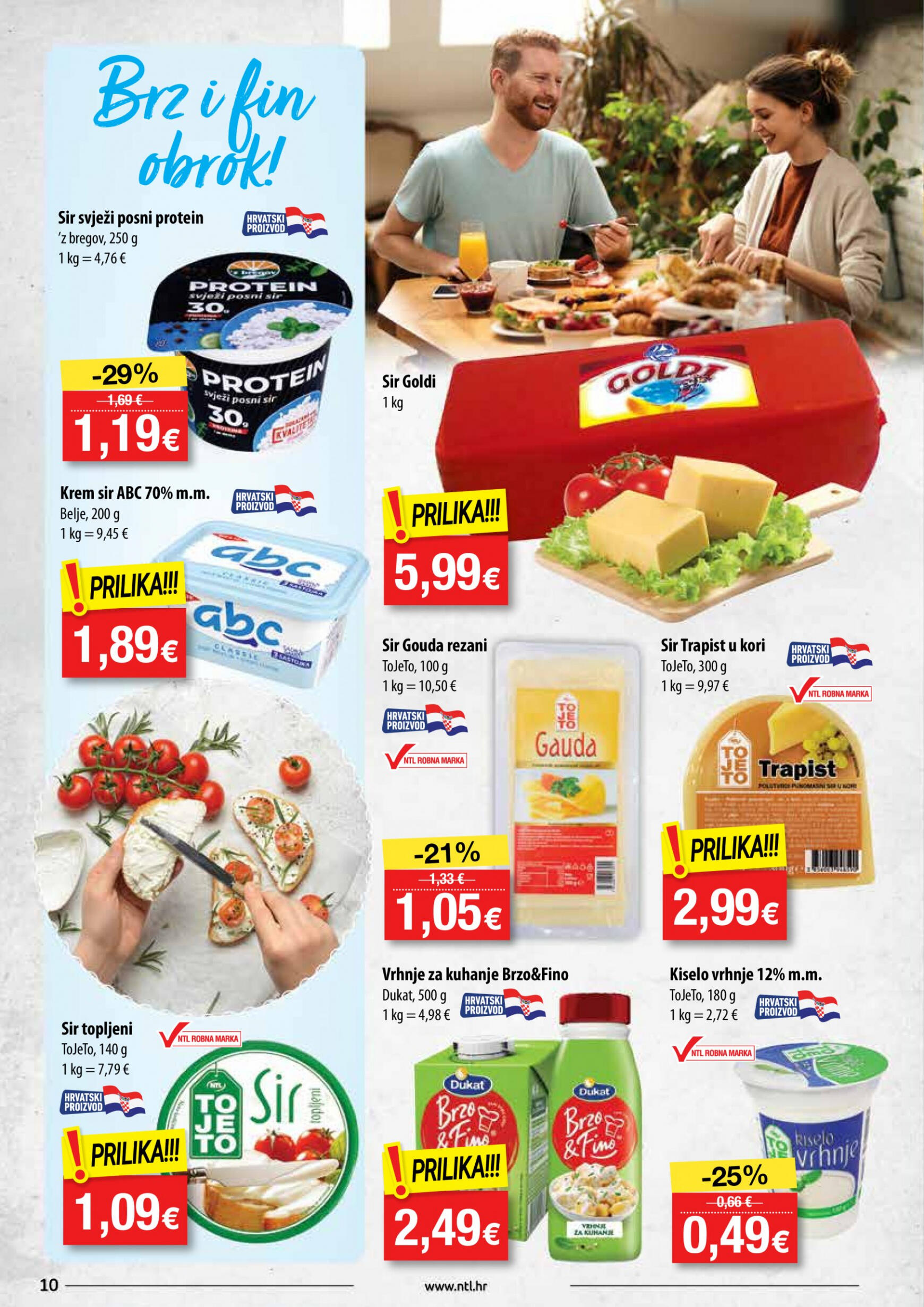 ntl - Novi katalog NTL - Supermarketi Soblinec, Krapina, Duga Resa 10.04. - 16.04. - page: 10