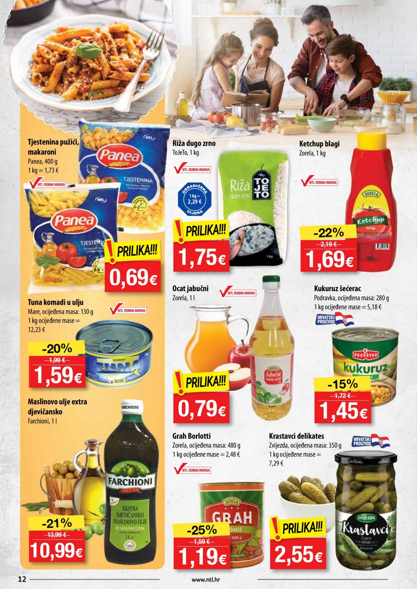 ntl - Novi katalog NTL - Supermarketi Soblinec, Krapina, Duga Resa 10.04. - 16.04. - page: 12