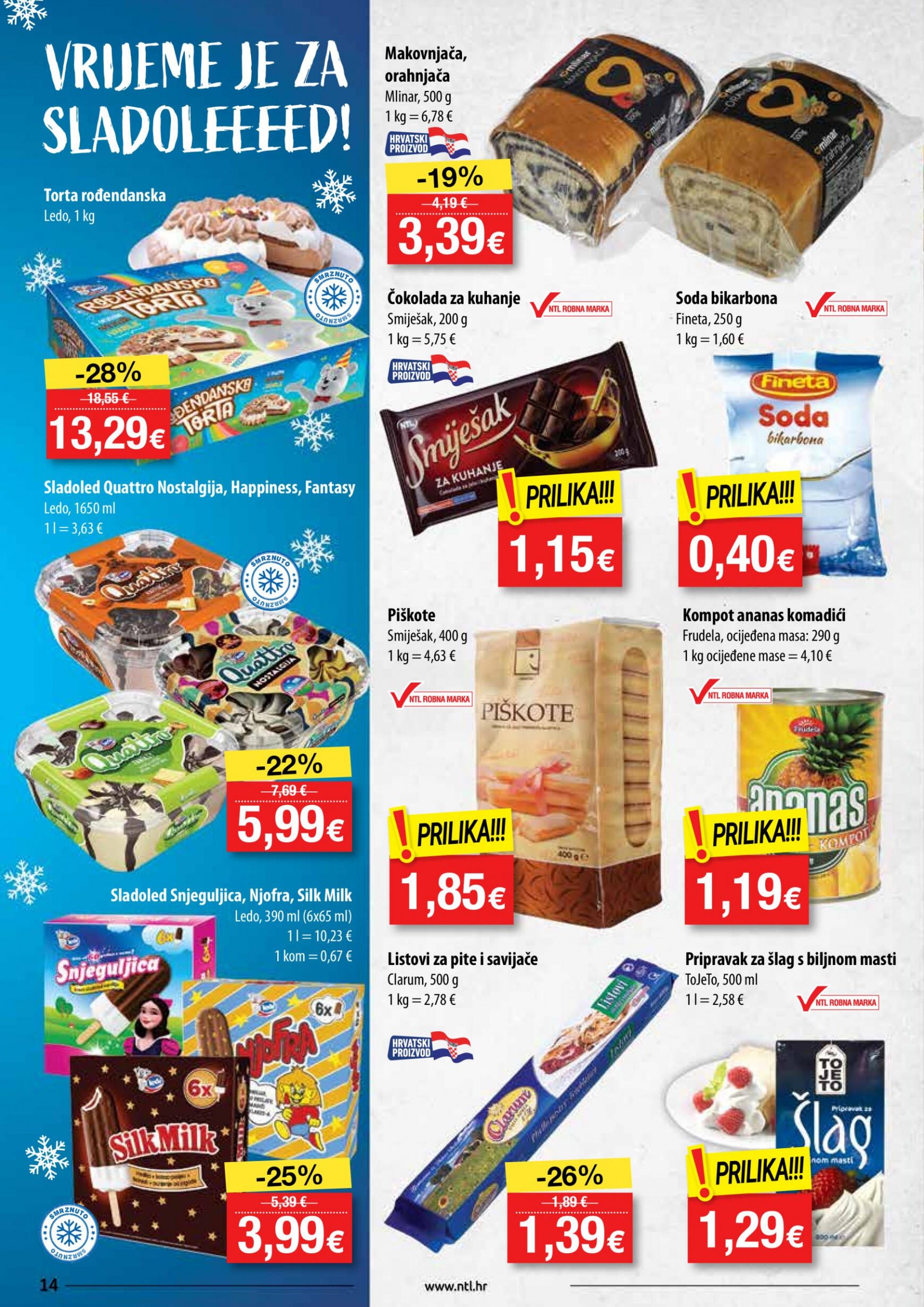 ntl - Novi katalog NTL - Supermarketi Soblinec, Krapina, Duga Resa 10.04. - 16.04. - page: 14