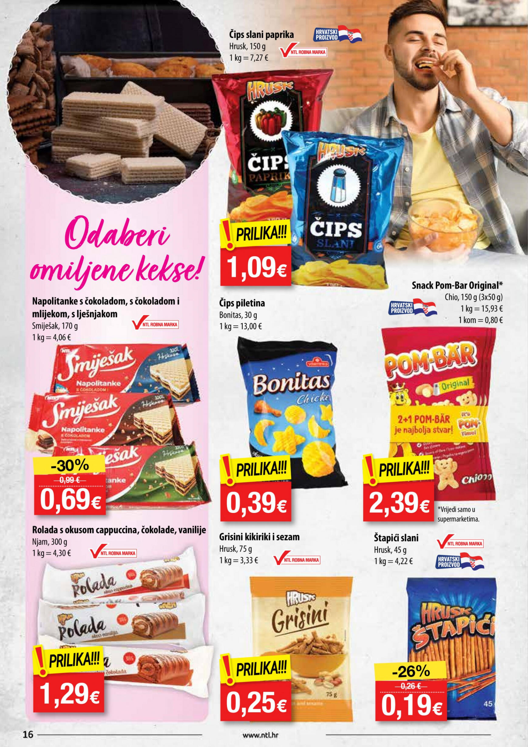 ntl - Novi katalog NTL - Supermarketi Soblinec, Krapina, Duga Resa 10.04. - 16.04. - page: 16
