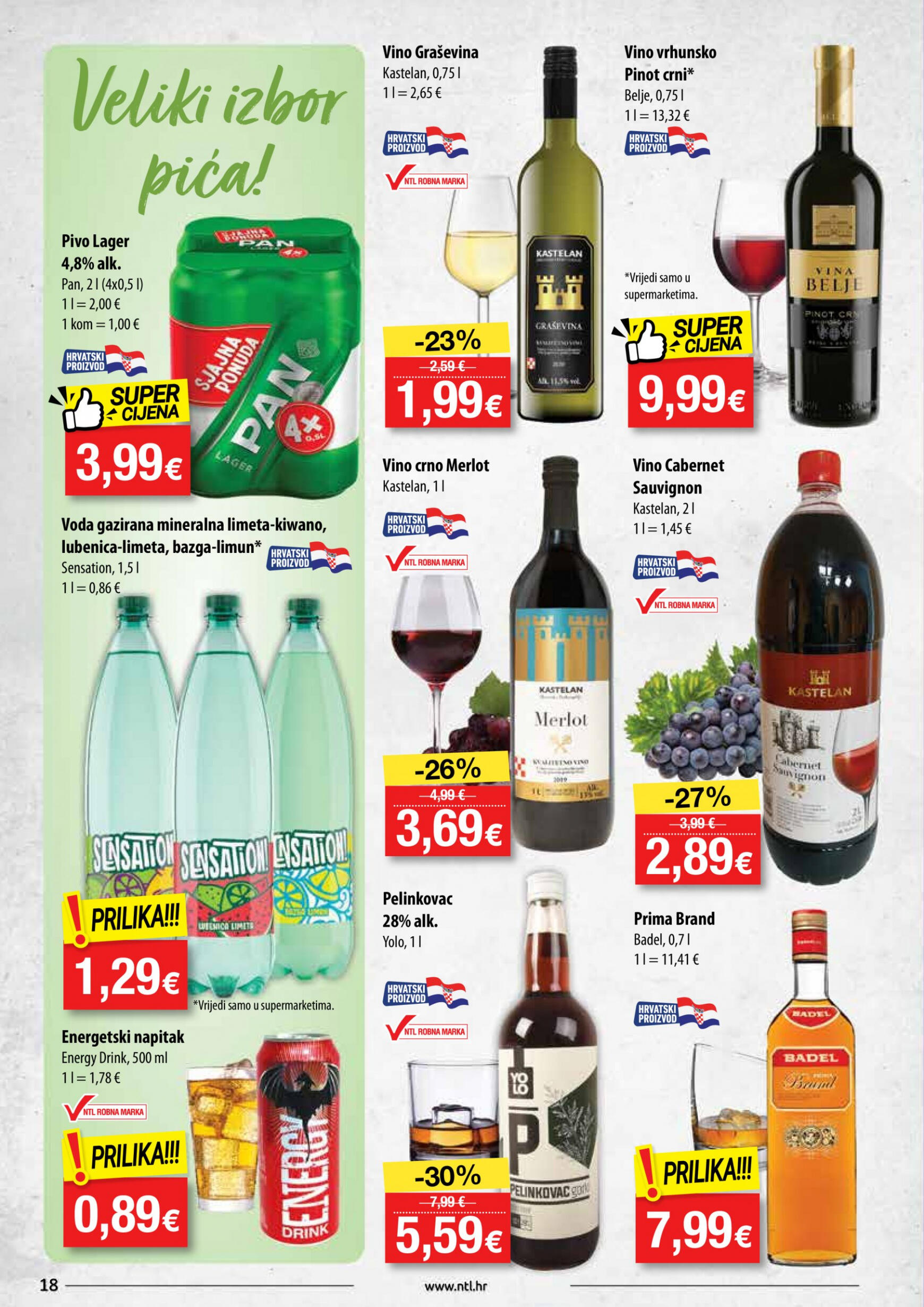 ntl - Novi katalog NTL - Supermarketi Soblinec, Krapina, Duga Resa 10.04. - 16.04. - page: 18