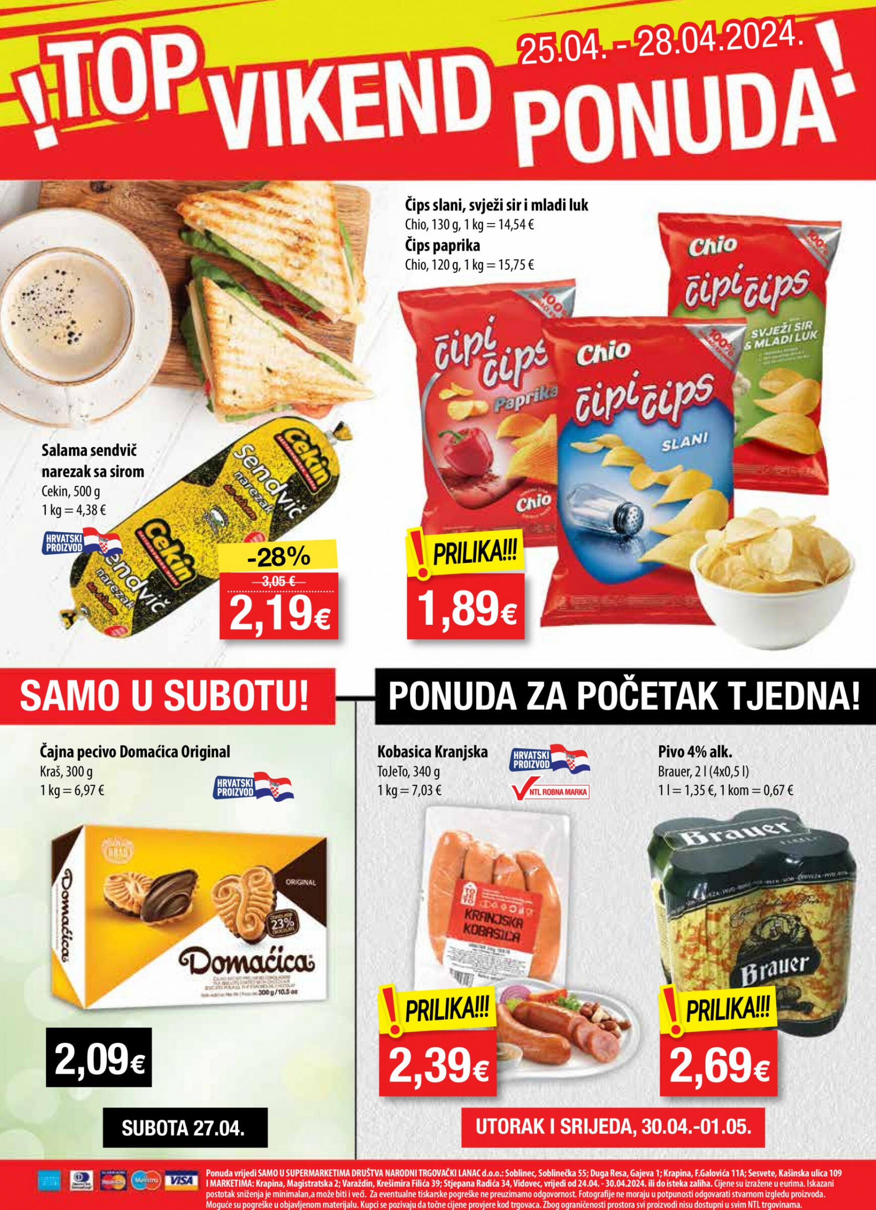 ntl - Novi katalog NTL - Supermarketi Soblinec, Krapina, Duga Resa 24.04. - 30.04. - page: 13