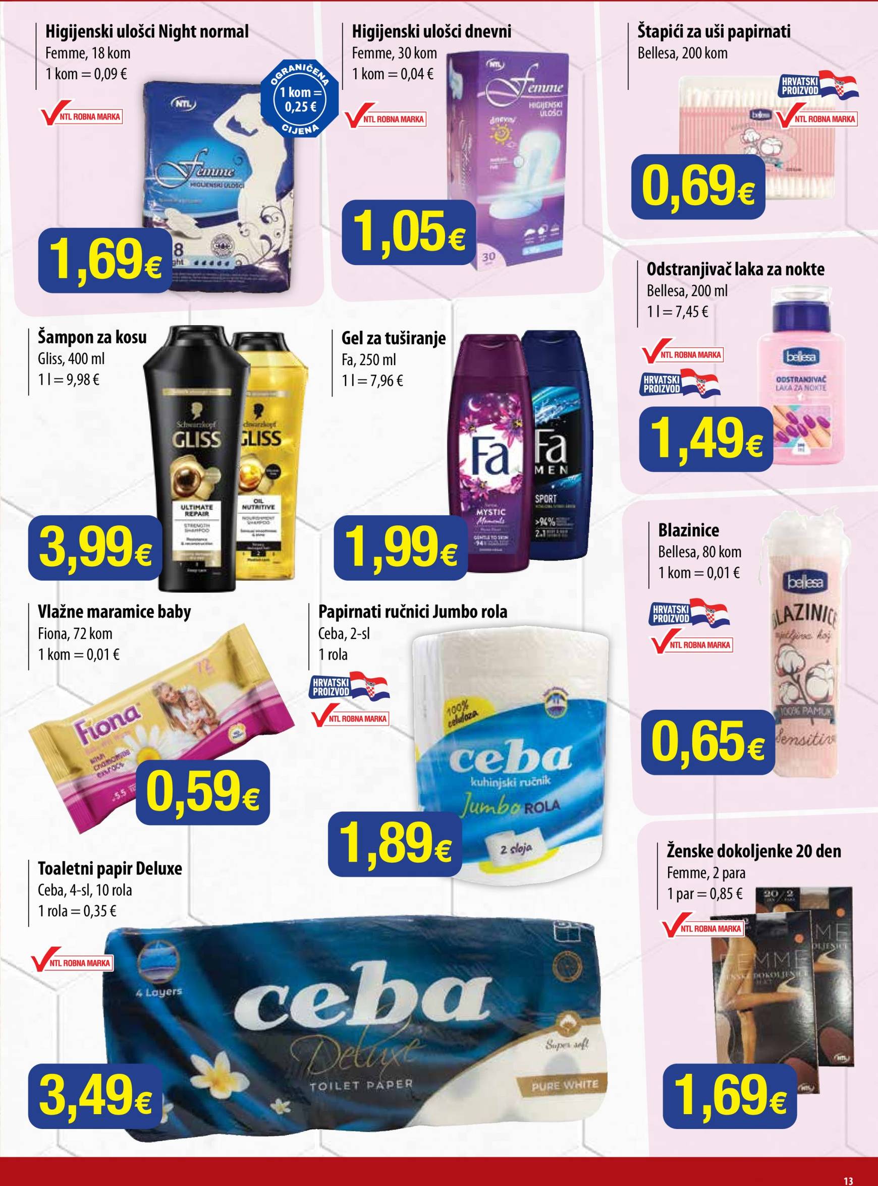 ntl - Novi katalog NTL - Maxi tjedna ponuda 18.09. - 24.09. - page: 13