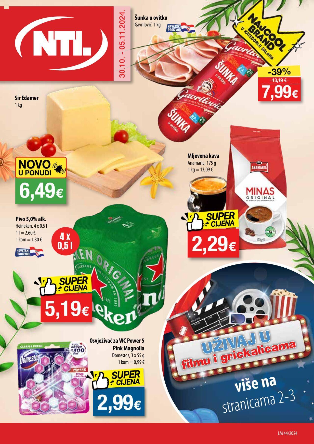 ntl - NTL - Katalog Ntl, Supermarketi Soblinec, Krapina, Duga Resa novi 30.10.2024 - 05.11.2024