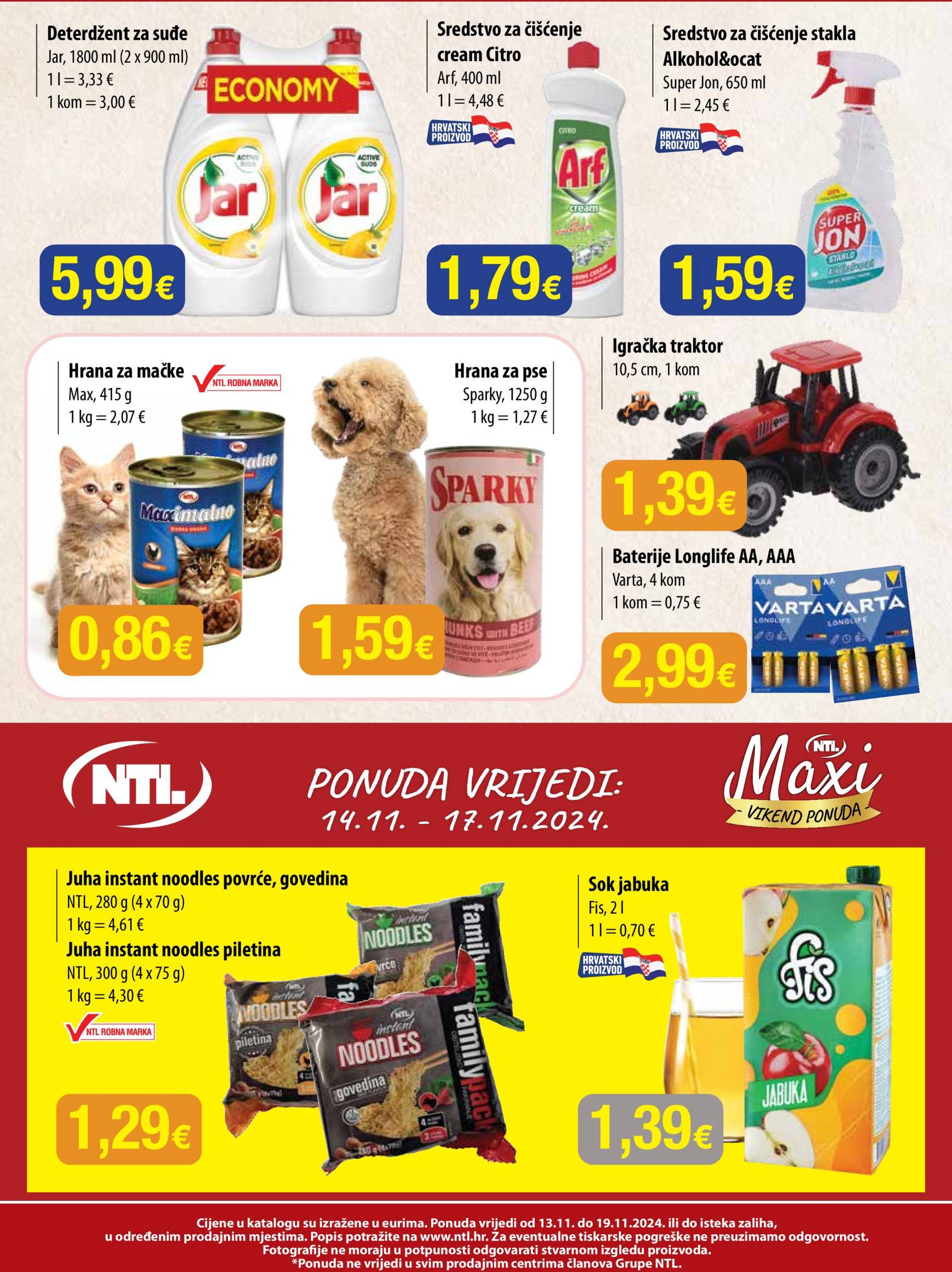 ntl - NTL - Maxi tjedna ponuda katalog vrijedi od 13.11. do 19.11. - page: 16