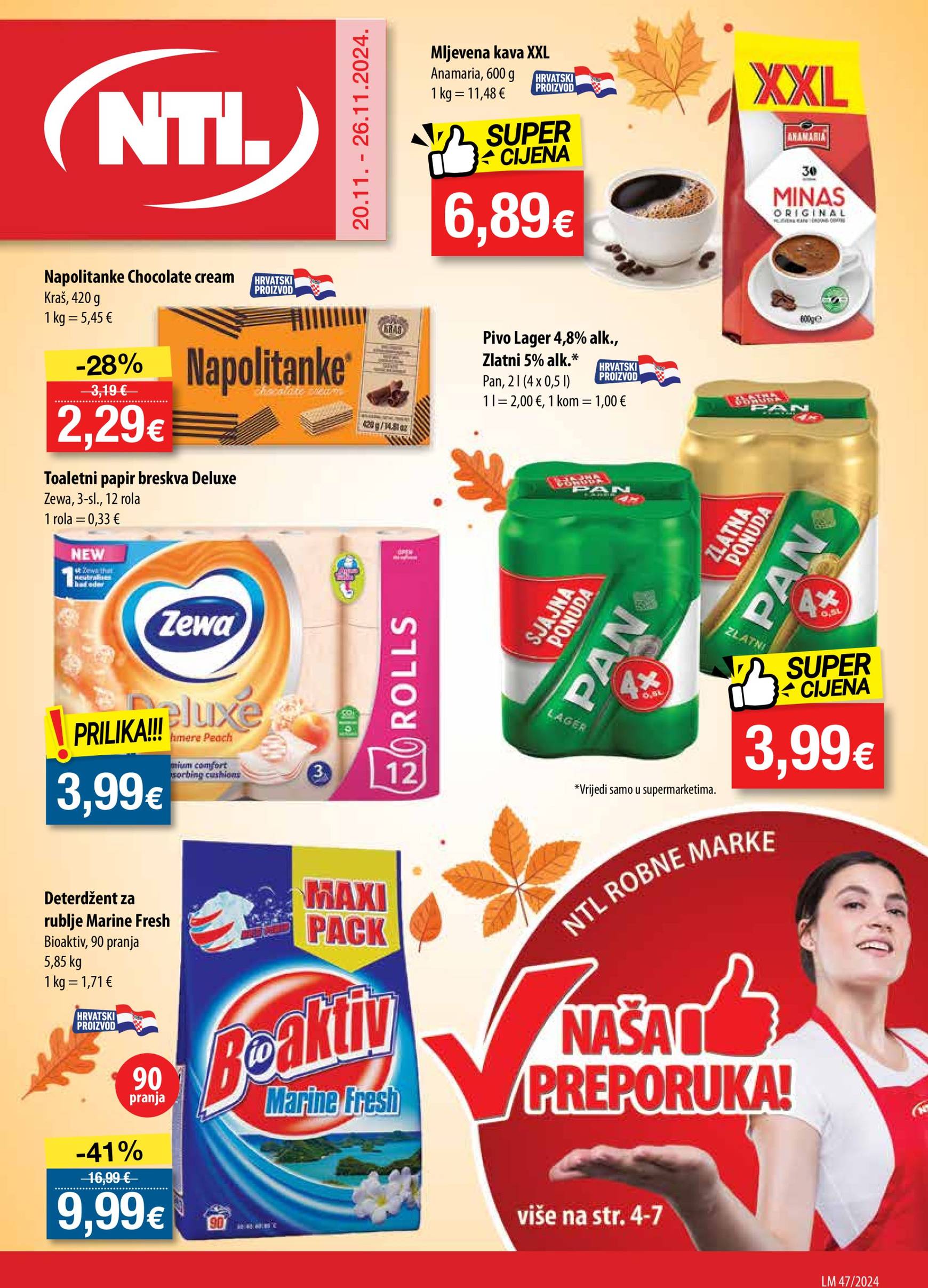 ntl - NTL - Soblinec, Krapina, Duga Resa katalog vrijedi od 20.11. do 26.11.