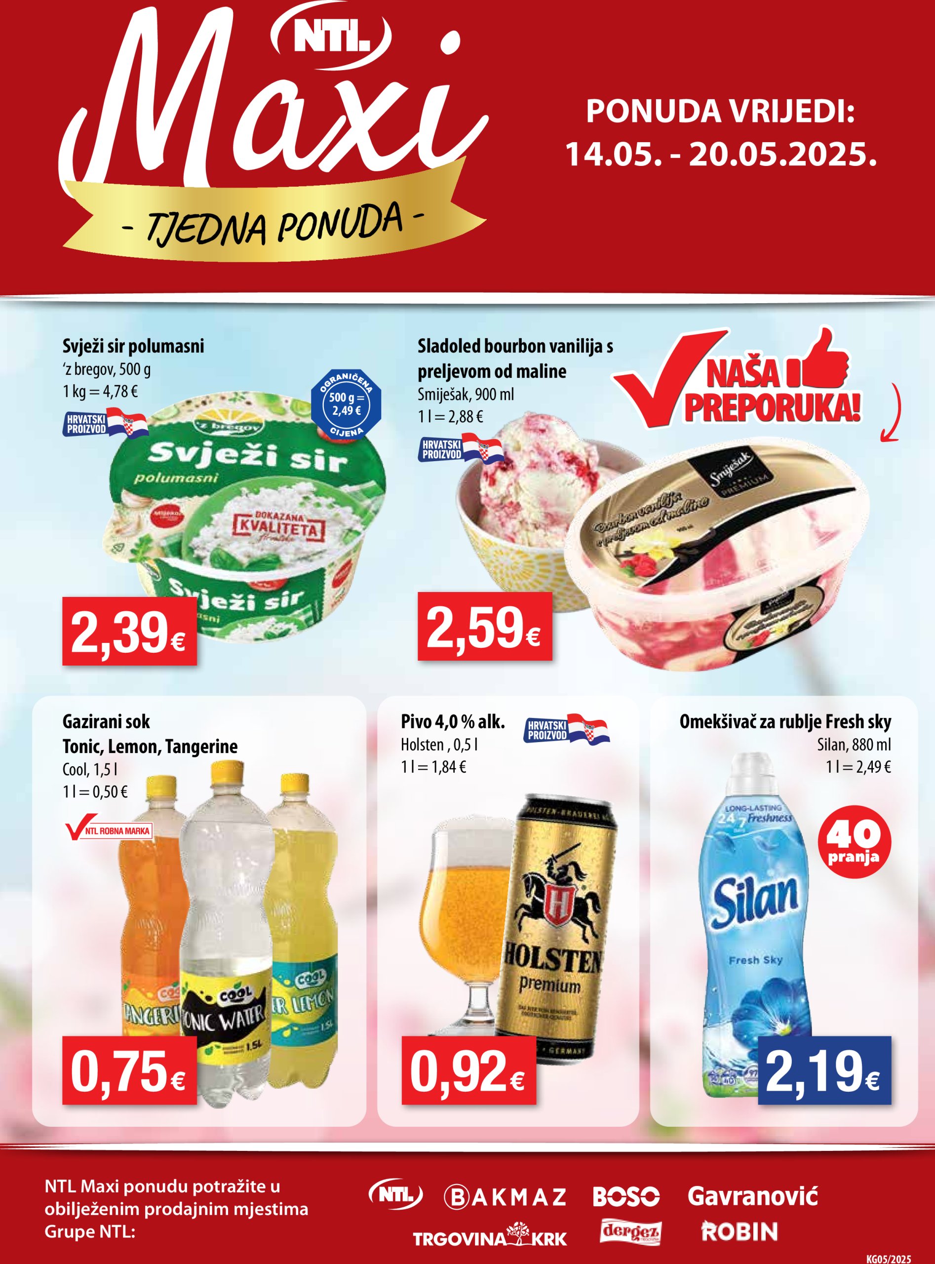 ntl - Prelistajte ovaj NTL - Maxi tjedna ponuda katalog, vrijedi od 14.05. do 20.05.