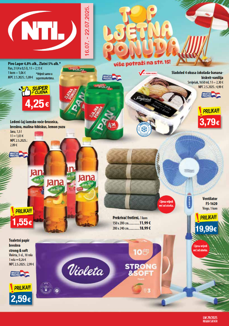 ntl - Prelistajte katalog NTL, vrijedi od 16.07. do 22.07.