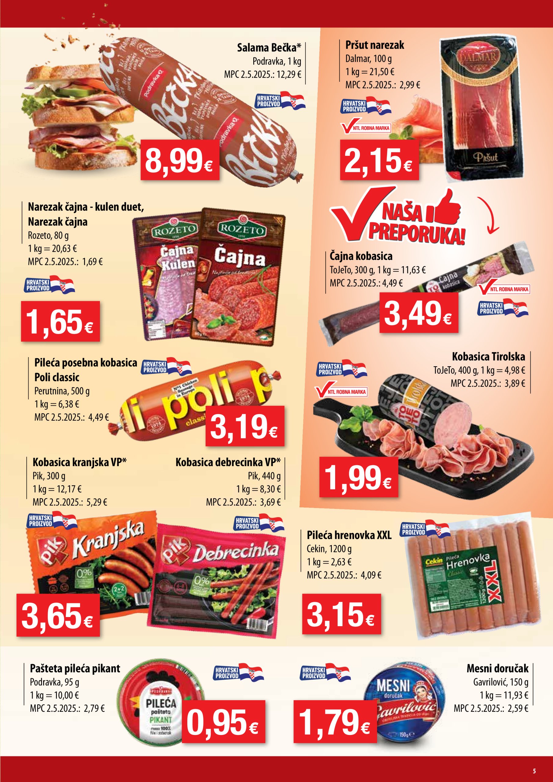ntl - Prelistajte katalog NTL - Maxi tjedna ponuda, vrijedi od 23.07. do 29.07. - page: 5