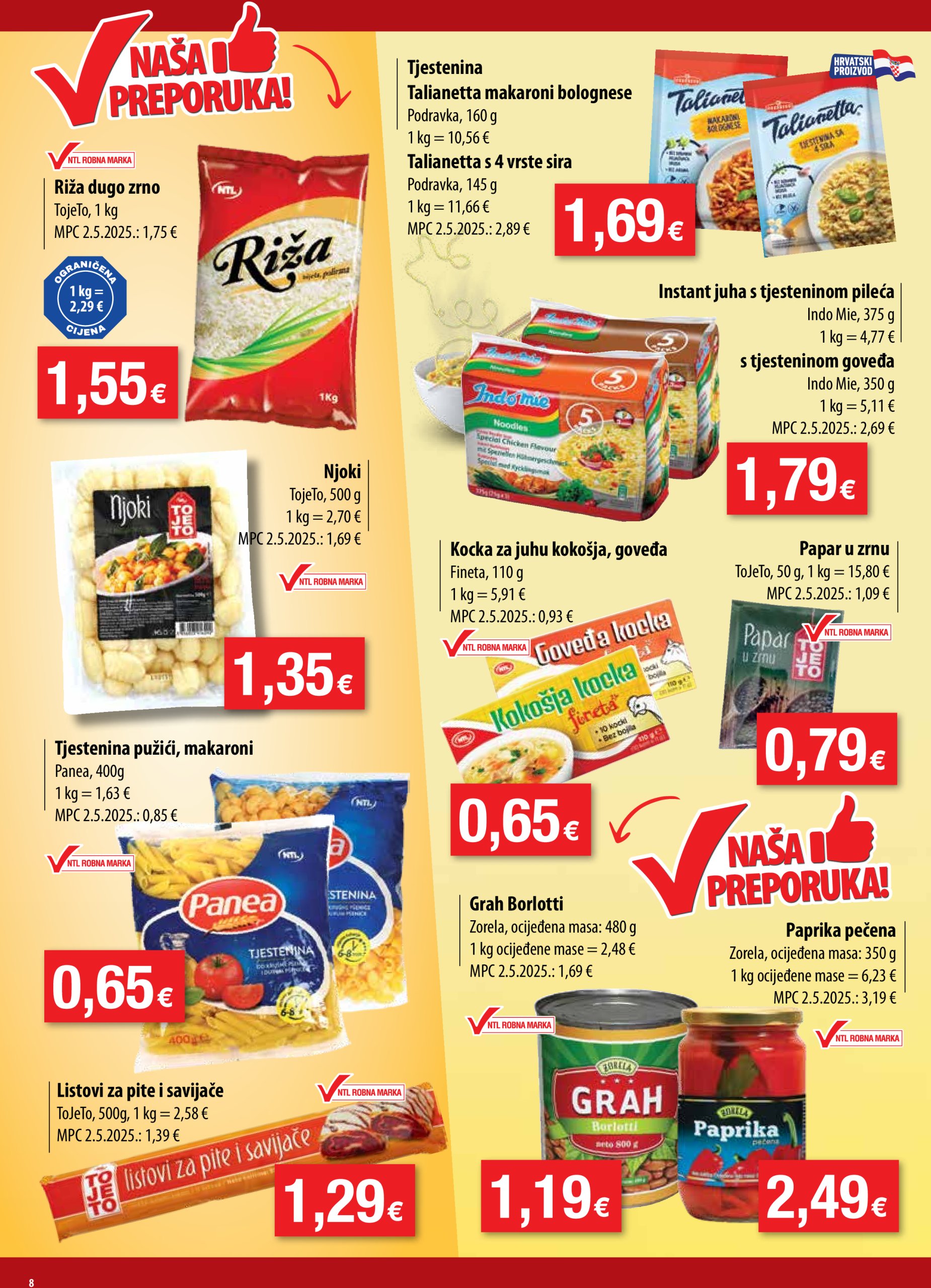 ntl - Prelistajte katalog NTL - Maxi tjedna ponuda, vrijedi od 23.07. do 29.07. - page: 8