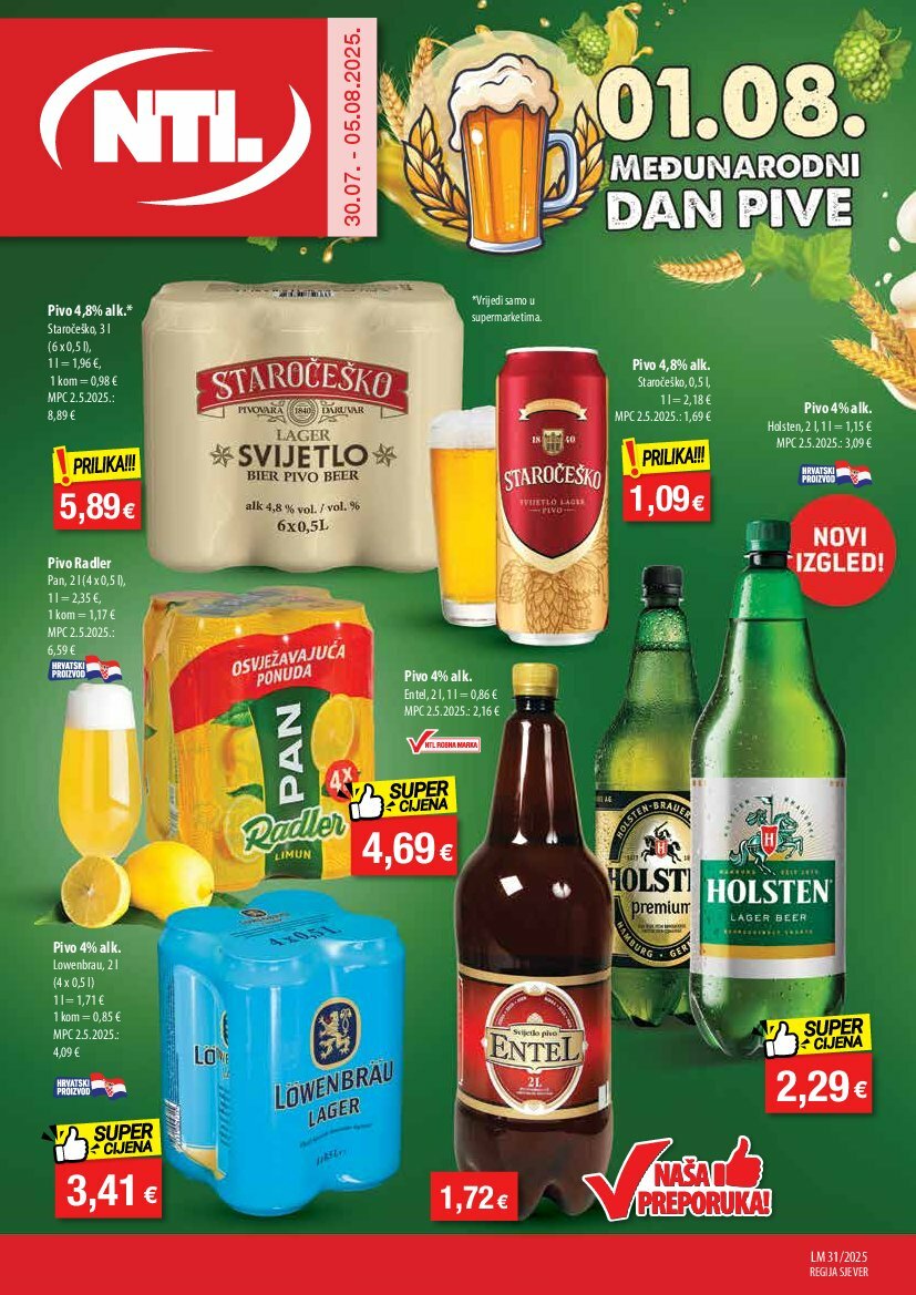 ntl - Prelistajte katalog NTL - Sjever, vrijedi od 30.07. do 05.08.