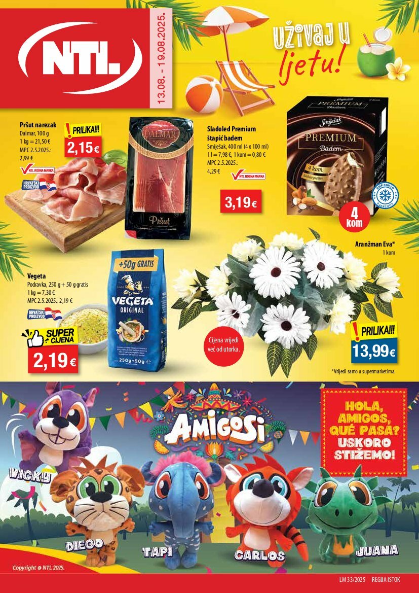 ntl - Prelistajte katalog NTL - Istok, vrijedi od 13.08. do 19.08.