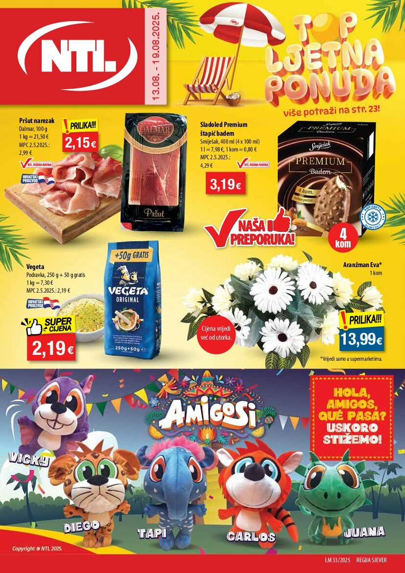 ntl - Prelistajte katalog NTL - Sjever, vrijedi od 13.08. do 19.08.