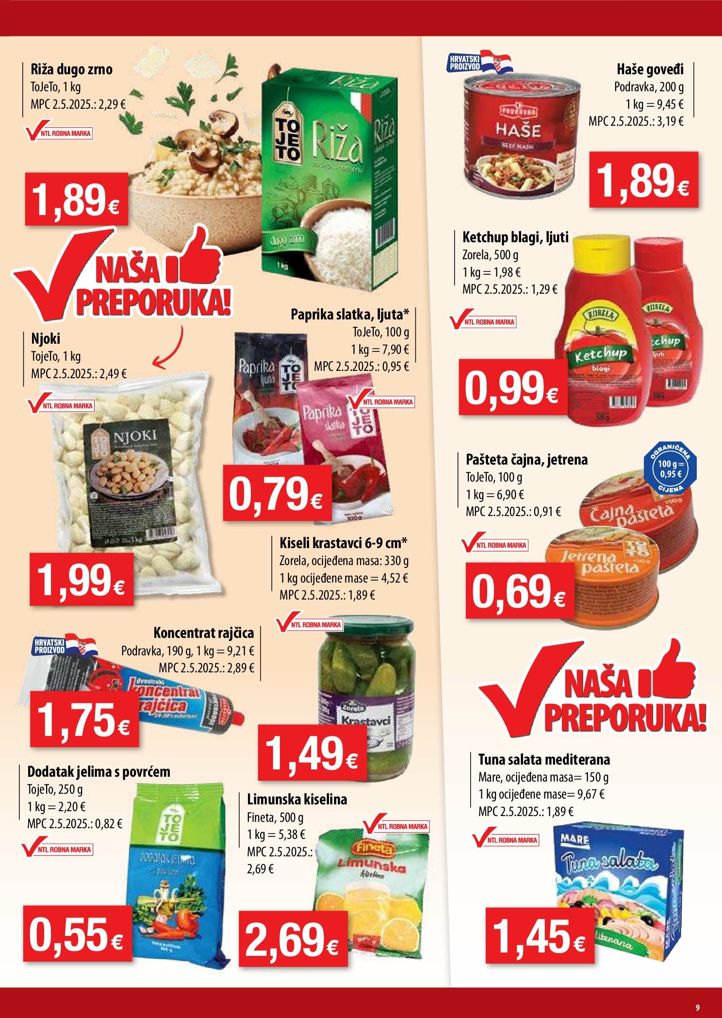 ntl - Prelistajte katalog NTL, vrijedi od 20.08. do 26.08. - page: 9