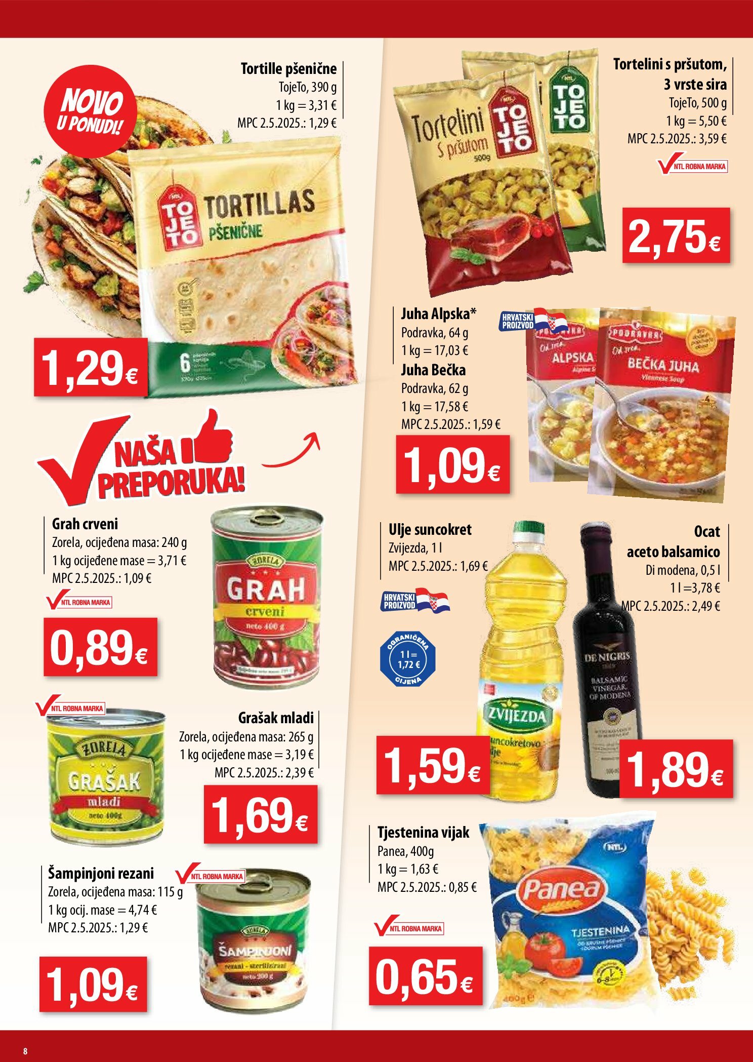 ntl - Prelistajte katalog NTL, vrijedi od 20.08. do 26.08. - page: 8