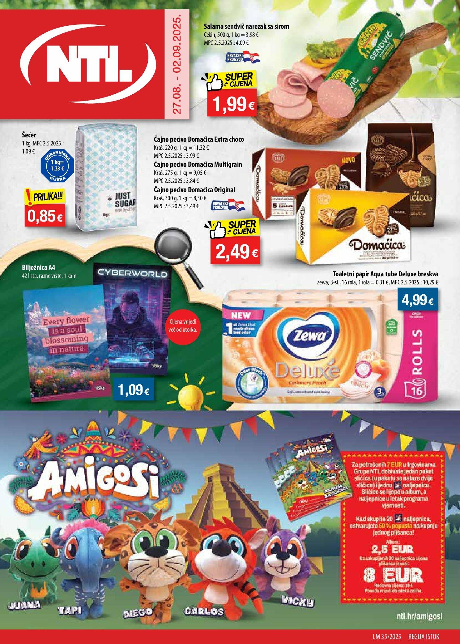 ntl - Prelistajte katalog NTL - Istok, vrijedi od 27.08. do 02.09.