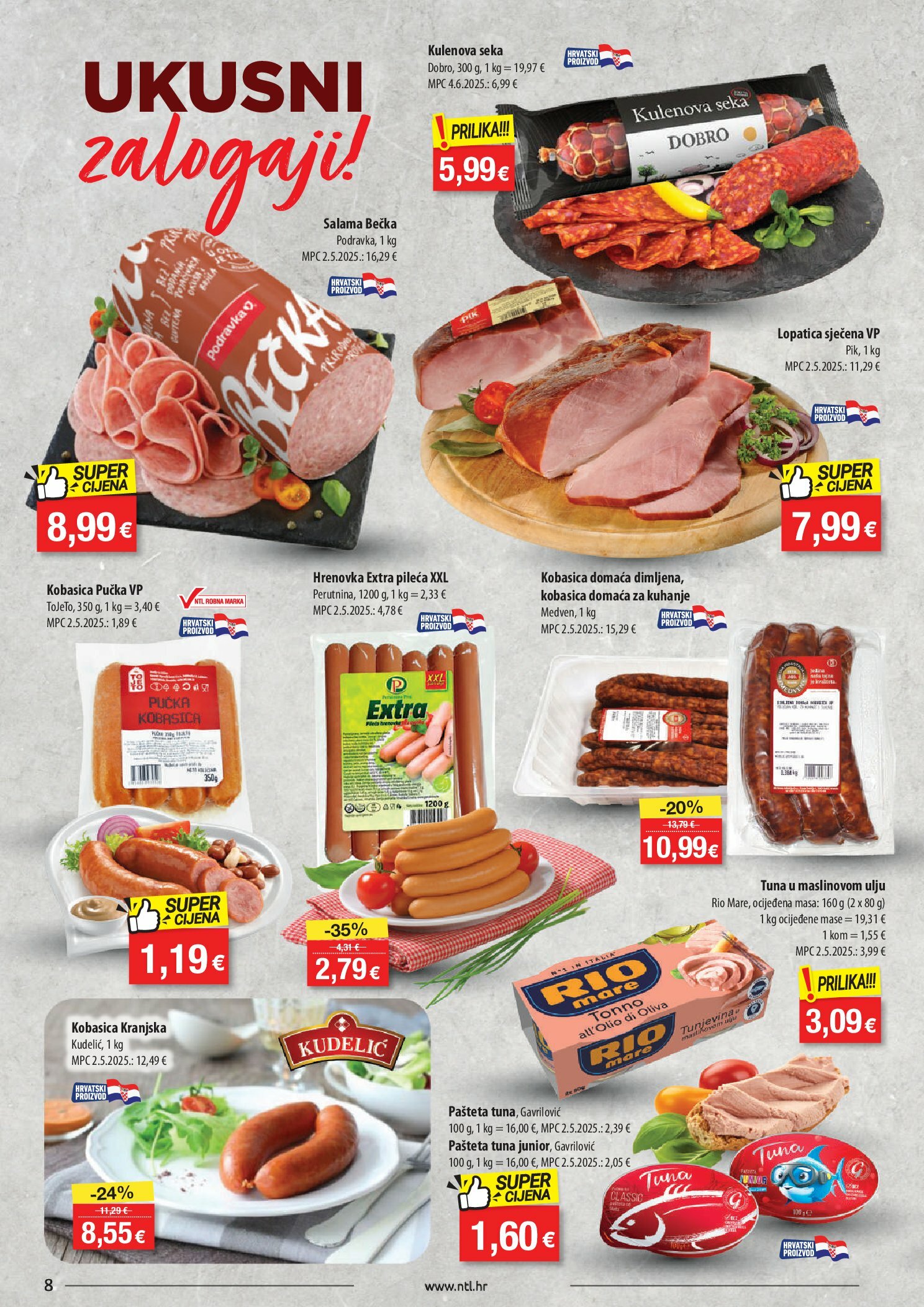 ntl - Prelistajte katalog NTL - Zapad, vrijedi od 27.08. do 02.09. - page: 8