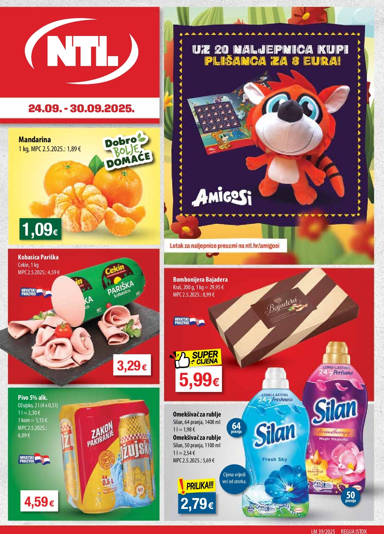 ntl - Prelistajte katalog NTL - Istok, vrijedi od 24.09. do 30.09.