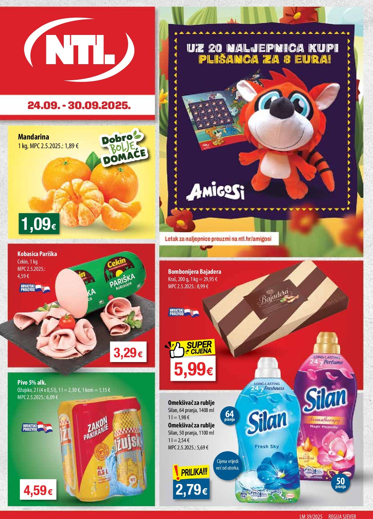 ntl - Prelistajte katalog NTL - Sjever, vrijedi od 24.09. do 30.09.