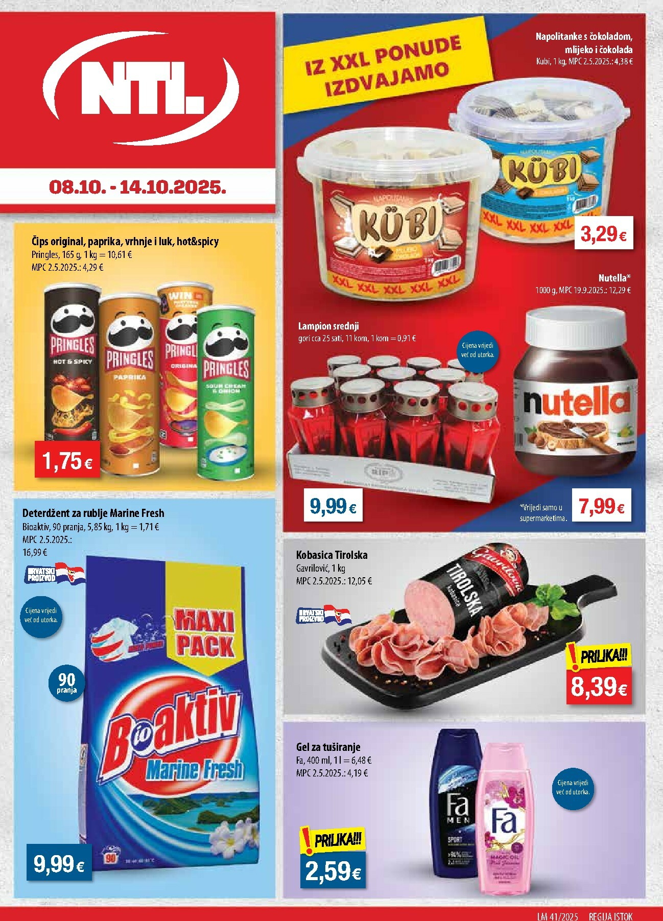 ntl - Prelistajte katalog NTL - Istok, vrijedi od 08.10. do 14.10.