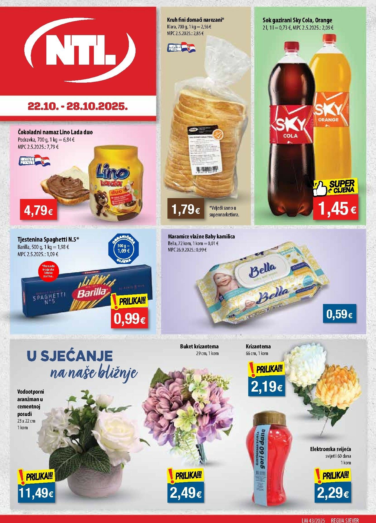ntl - Prelistajte katalog NTL - Sjever, vrijedi od 22.10. do 28.10.