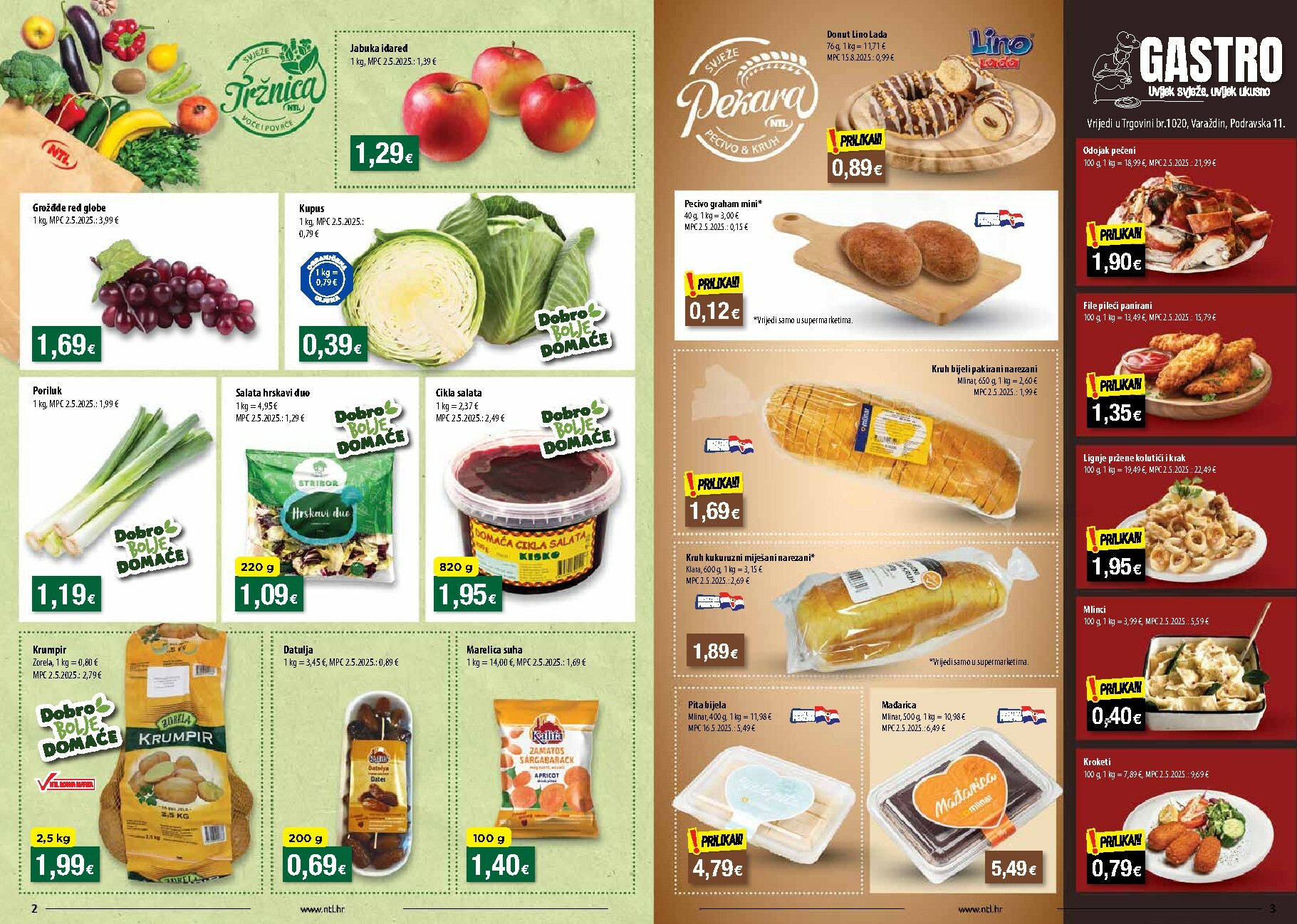 ntl - Prelistajte katalog NTL - Sjever, vrijedi od 29.10. do 04.11. - page: 2