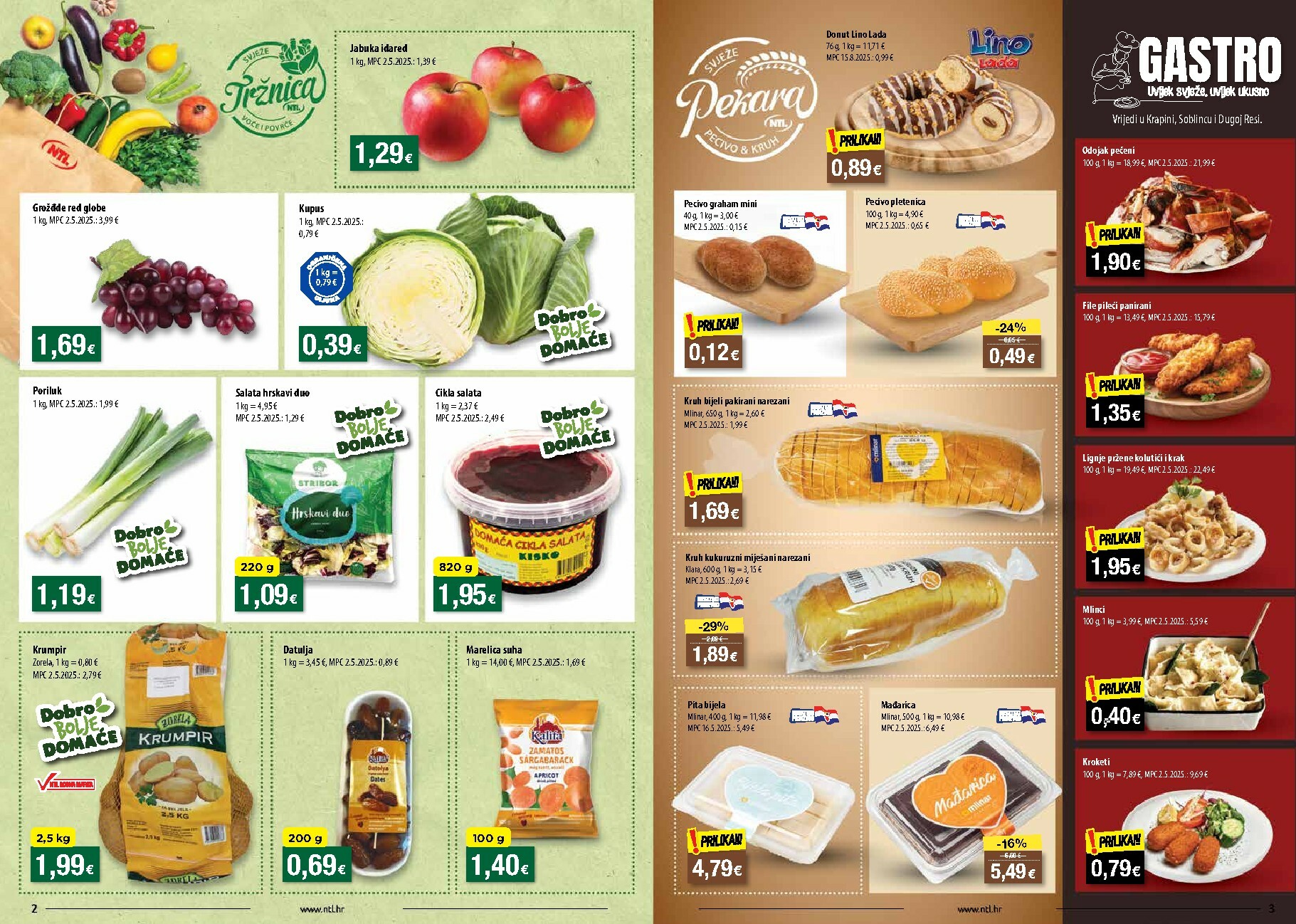 ntl - Prelistajte katalog NTL - Zapad, vrijedi od 29.10. do 04.11. - page: 2